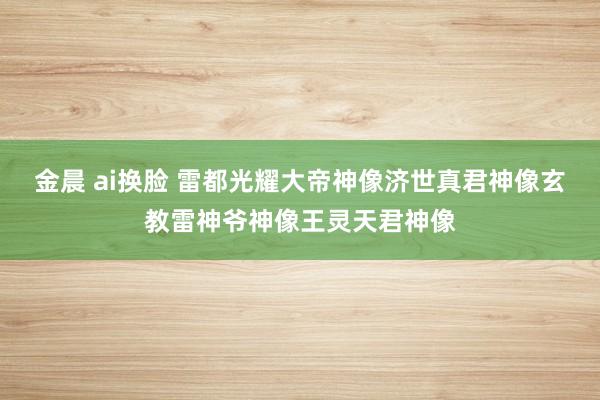 金晨 ai换脸 雷都光耀大帝神像济世真君神像玄教雷神爷神像王灵天君神像